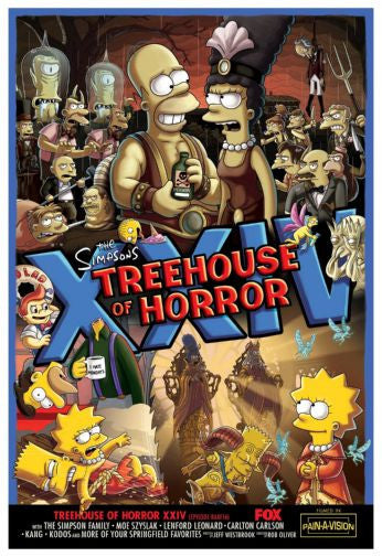 Simpsons Treehouse Of Horror Xxiv Mouse Pad Mousepad - Bad Dog Posters