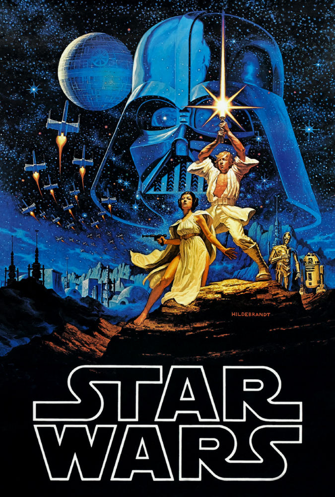 STAR WARS ポスター Star Wars Movie Poster 24inx36in - Bad Dog Posters